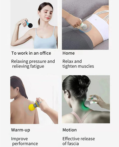 Mini pistolet de massage polyvalent relaxation cou dos épaule