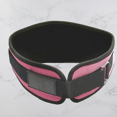 Ceinture pour la musculation - FitnessWaistBelts™ - Rose - La cabane fitness
