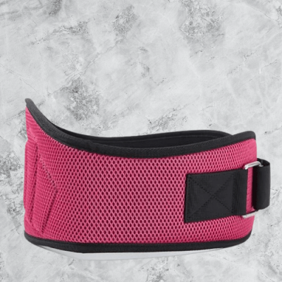 Ceinture pour la musculation - FitnessWaistBelts™ - Rose - La cabane fitness