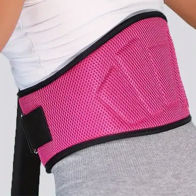 Ceinture pour la musculation - FitnessWaistBelts™ - Rose - La cabane fitness