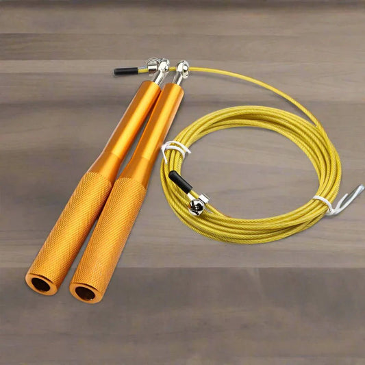 Corde à Sauter - JumpRopeCrossfit™ - Or - La cabane fitness