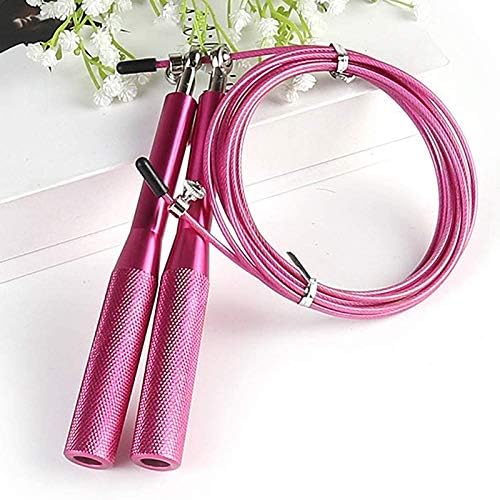 Corde à Sauter - JumpRopeCrossfit™ - Rose - La cabane fitness