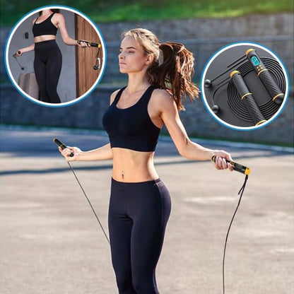 corde a sauter | professionnel avec conteur - La cabane fitness