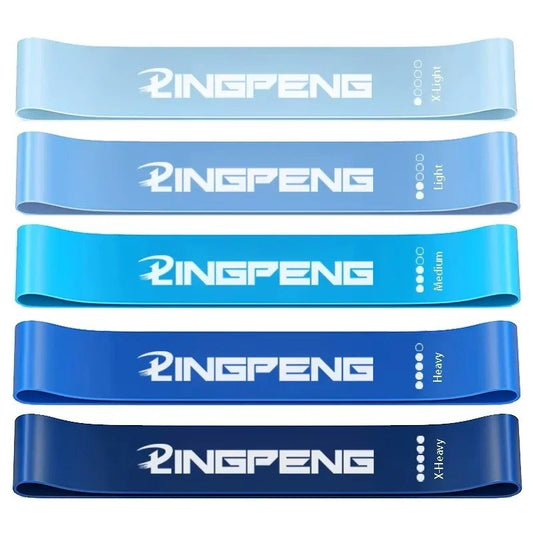 élastique musculation nuance bleu - La cabane fitness 