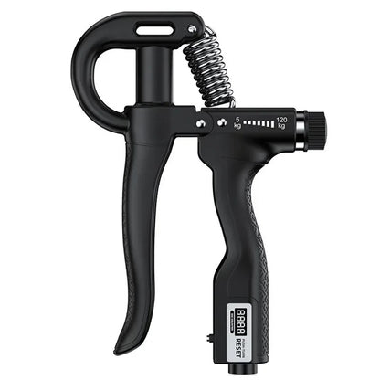 hand grip avec compteur 5 a 120 kg noir