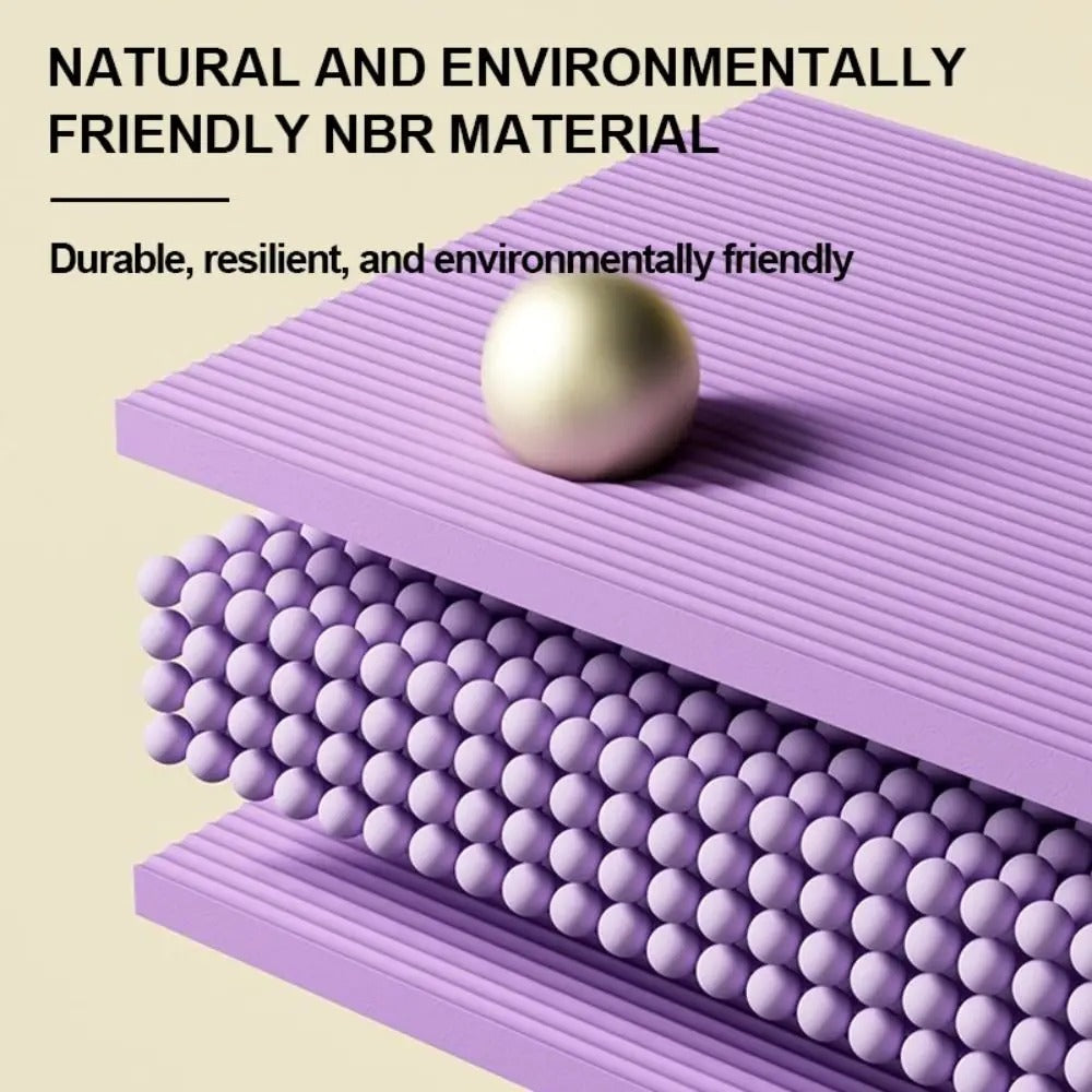 image montrant les couches qui composent le coussin d'équilibre matériau amical nbr