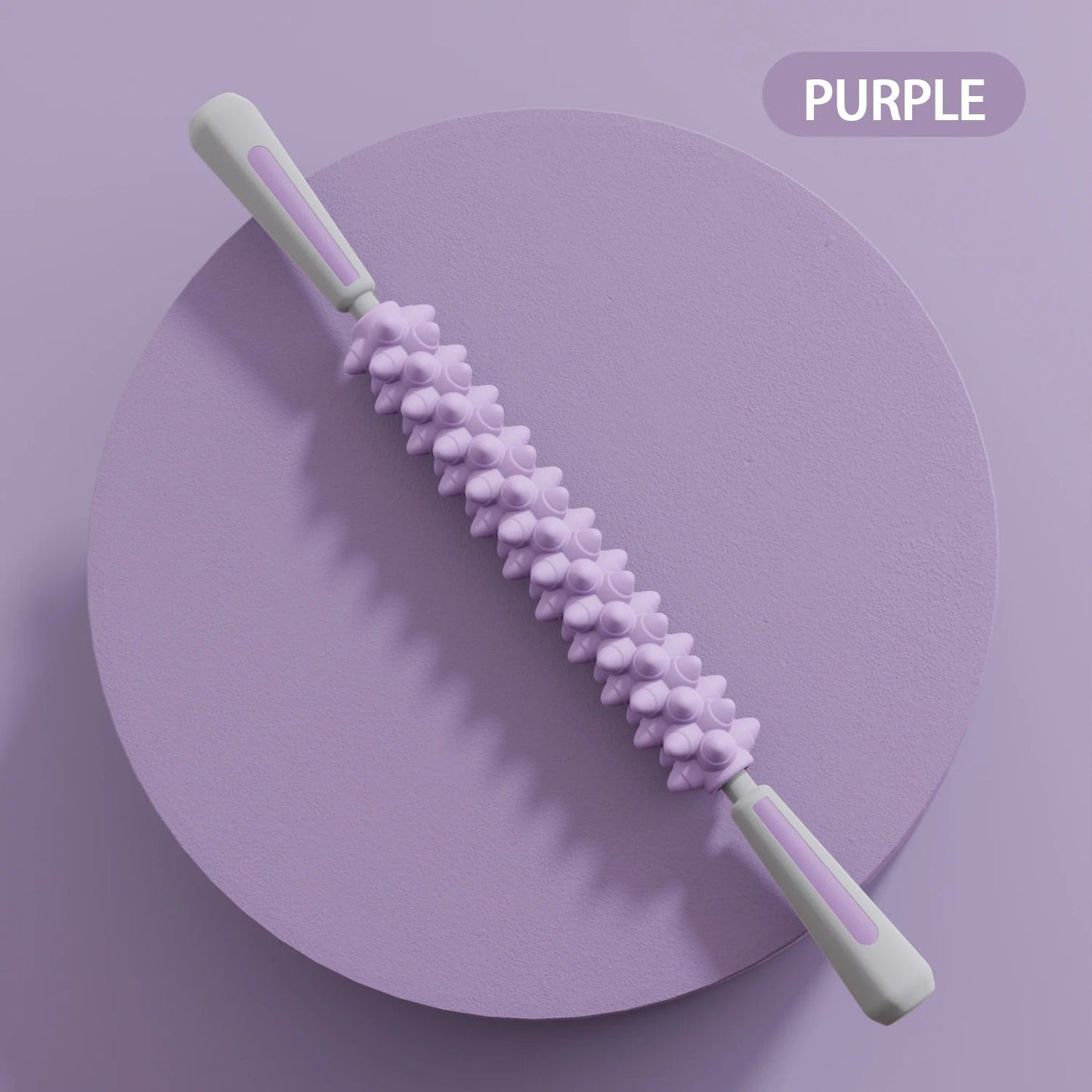 rouleau-de-massage-ergonomique-bâton-violet