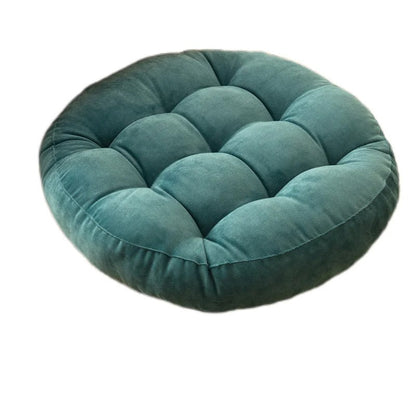 zafu en velours côtelé bleu claire 